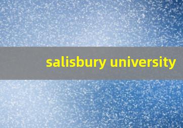 salisbury university